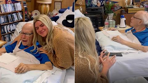 Παππούλης κλαίει από χαρά όταν μαθαίνει πως η εγγονή του πέρασε στην ιατρική!