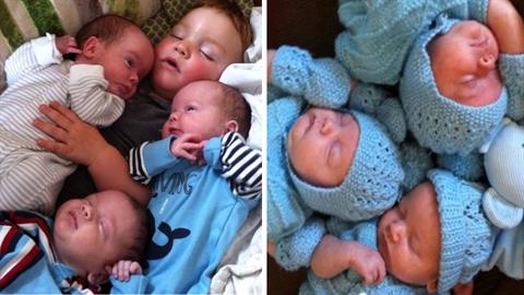 Έμεινε έγκυος ενώ έπαιρνε αντισυλληπτικά και γέννησε τρίδυμα αγοράκια!