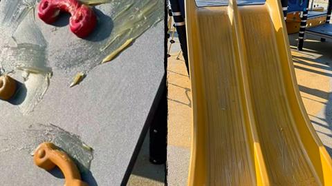 54χρονος γέμισε με γράσο παιδική χαρά επειδή δεν ήθελε... φασαρία!