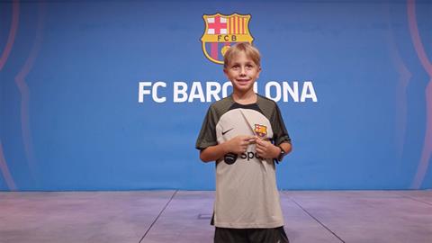 Ο μικρός Ανδρέας Ερμήλιος έγινε ποδοσφαιριστής της Μπαρτσελόνα!