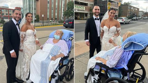 Αμέσως μετά τον γάμο, πήγε στο νοσοκομείο για να την καμαρώσει νύφη η άρρωστη γιαγιά της!