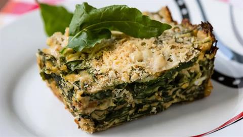 Πανεύκολη πρασόπιτα χωρίς φύλλο!