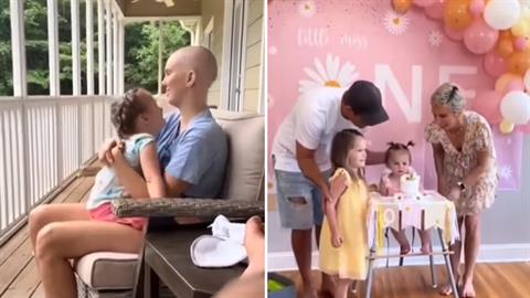 Ηρωίδα μαμά διαγνώστηκε με καρκίνο ενώ ήταν έγκυος και τον νίκησε!