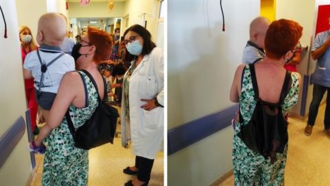 O μικρός Αποστόλης έδωσε σκληρή μάχη με τον καρκίνο και την κέρδισε! 