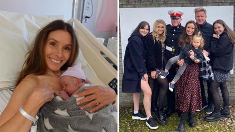 Γέννησε το 6ο μωράκι της στα 49 και είναι πανευτυχής: «ήταν το καλύτερο δώρο»