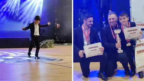 O 8χρονος Ανδρέας κέρδιζε το 2ο βραβείο σε διεθνές φεστιβάλ ζεϊμπέκικου