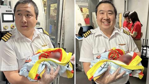 Πιλότος ξεγέννησε έγκυο επιβάτισσα εν ώρα πτήσης!