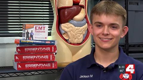 17χρονος έσωσε τη ζωή της μαμάς του όταν έπαθε εγκεφαλικό μπροστά του!