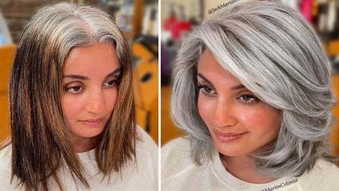 Η γοητεία των γκρίζων μαλλιών, δεν είναι μόνο αντρικό προνόμιο