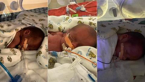 Γέννησε 3δυμα στην αυλή του σπιτιού της με τη βοήθεια 5 αστυνομικών!