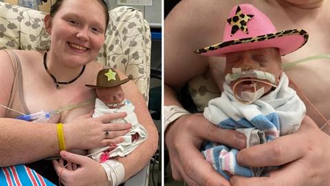 Πήγε στον γιατρό για έναν απλό πονόλαιμο και έμαθε ότι περιμένει... 4δυμα! 