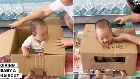 Η απίθανη ιδέα μιας μαμάς για να... καταφέρει να κουρέψει τον γιο της!