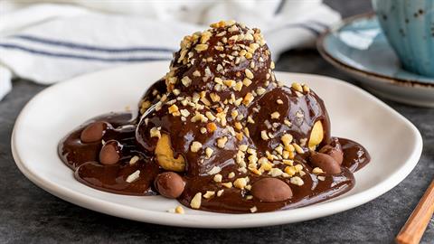 Λαχταριστό προφιτερόλ με 3 μόνο υλικά! 