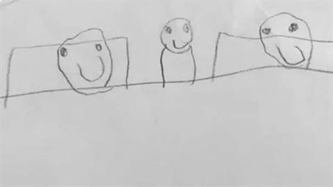 Ζήτησαν από νηπιάκι να τους πει τι σημαίνει «ασφάλεια» και ζωγράφισε αυτό