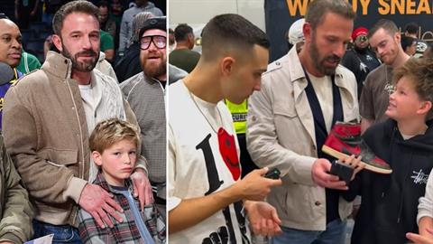 Μπ. Άφλεκ στον γιο του που ζήτησε ακριβά παπούτσια: «αν τα θες, πρέπει να τα κερδίσεις»