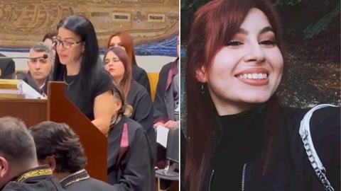 Τέμπη: «ράγισε» καρδιές η μαμά της Κ. Πορφυρίδου, που παρέλαβε το πτυχίο της κόρης της