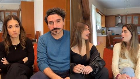 Επανενώθηκαν η Λυδία, ο Σάββας και οι μικρές Σάντρα και Χαρά από το «Σόι σου»