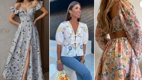 Φλοράλ: η καλύτερη επιλογή για τις ανοιξιάτικες εμφανίσεις σου