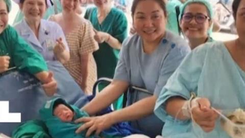 Μιανμάρ: 36χρονη γέννησε ένα υγιέστατο κοριτσάκι κατά τη διάρκεια σεισμού 7,7 Ρίχτερ