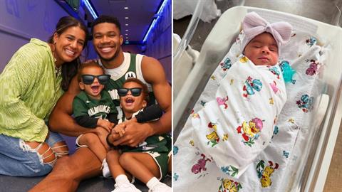 Ο Γιάννης Αντετοκούνμπο έγινε μπαμπάς για 4η φορά - απέκτησε τη 2η κόρη του