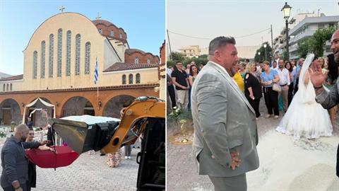 Κιάτο: καλεσμένοι σε γάμο έριξαν 550 κιλά ρύζι στους νεόνυμφους - χρειάστηκαν φορτωτή!