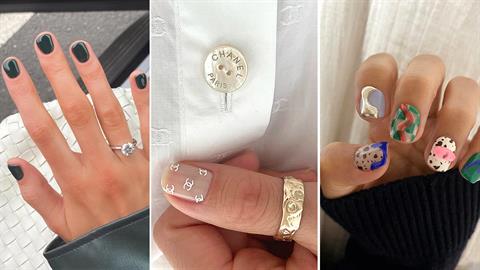 15 κομψά σχέδια μανικιούρ για κοντά νύχια 