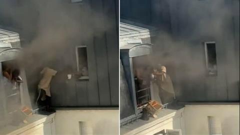 Παρίσι: 39χρονος ήρωας έσωσε 2 μωρά από διαμέρισμα που είχε πάρει φωτιά