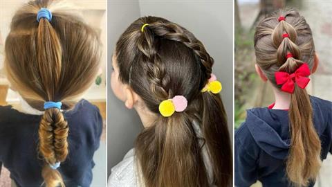 6 εύκολα και πρωτότυπα κοριτσίστικα χτενίσματα για το σχολείο!