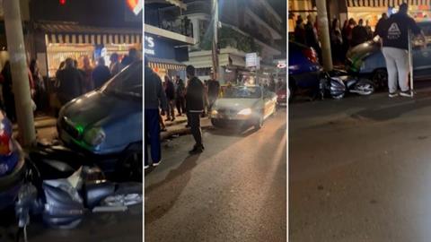 Κάμπριο έχασε τον έλεγχο και παρέσυρε μαμά με το 2χρονό της - το παιδί εγκλωβίστηκε κάτω από ΙΧ