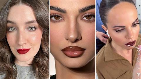 Χείλη σε φθινοπωρινά χρώματα: από τις nude αποχρώσεις μέχρι το βαθύ κόκκινο