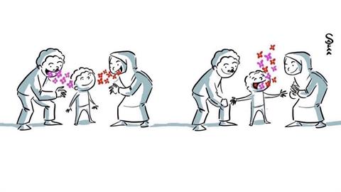 «Τα παιδιά μιμούνται όλες τις συνήθειές μας, ακόμα κι αυτές που νομίζουμε ότι κρύβουμε»