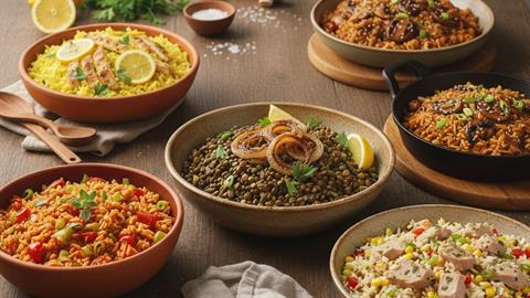 5 συνταγές με ρύζι ως κύριο γεύμα