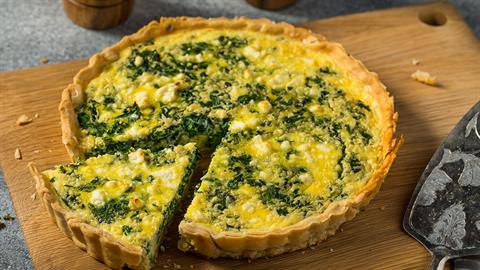 Τάρτα με φέτα και σπανάκι: η μοντέρνα εκδοχή της αγαπημένης σπανακόπιτας