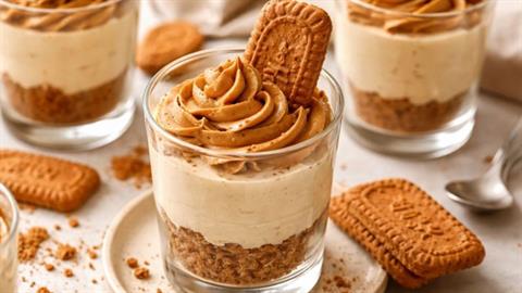 Μους speculoos σε ποτήρι: το viral γλυκό, έτοιμο σε 10 λεπτά!