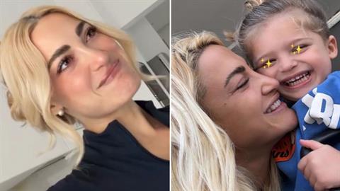 Βουρκωμένη η Ι. Τούνη: «ο γιος μου έχει γενέθλια, αλλά είναι Αθήνα με τον μπαμπά του»