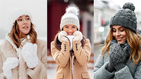 Πώς να φορέσεις κασκόλ, σκουφί και γάντια: μείνε ζεστή με… στυλ!