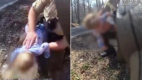 «Το μωρό μου πνίγεται, δεν αναπνέει»: αστυνομικοί έσωσαν μωρό από βέβαιο θάνατο!