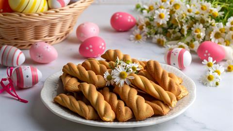 Πάσχα 2026: τραγανά κουλουράκια βανίλιας που μυρίζουν μαμά