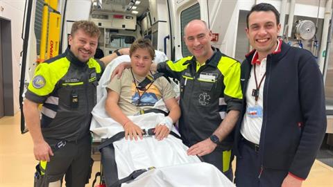 12χρονος Ελβετός διαγνώστηκε με διαβήτη 1η φορά στους Λειψούς: «μόνο ευγνωμοσύνη»