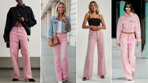 Ξέχασε το μπλε denim: το ροζ τζιν είναι η νέα εμμονή!