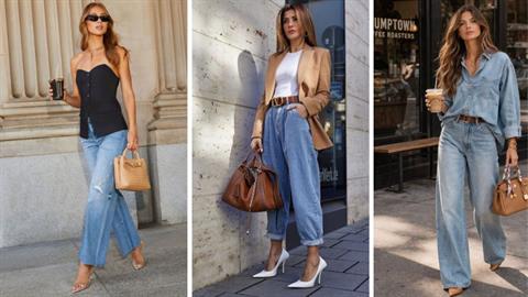 Casual αλλά chic: γιατί το τζιν με τακούνια είναι πάντα σωστή επιλογή