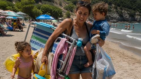 1o μπάνιο με παιδιά: πώς να πας παραλία χωρίς να κουβαλήσεις όλο το σπίτι