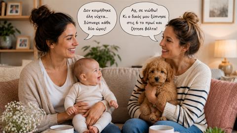 «Έχετε κι εσείς φίλους που συγκρίνουν τα ζωάκια τους με… τα μωρά σας;»