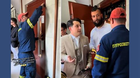 Ξάνθη: γαμπρός κόλλησε στο ασανσέρ με 5 φίλους του πηγαίνοντας στην εκκλησία