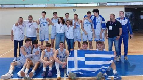Παγκόσμια πρωταθλήτρια η Ελλάδα στο σχολικό μπάσκετ αγοριών!