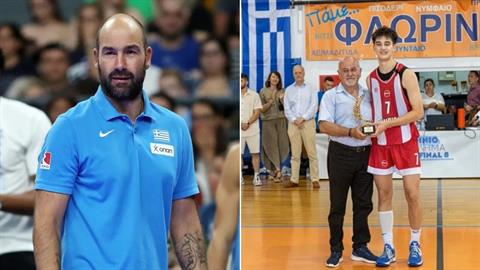 Γιος Β. Σπανούλη: αναδείχθηκε πολυτιμότερος παίκτης στο Πανελλήνιο Πρωτάθλημα Παίδων