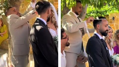 Κρήτη: κουμπάρος δεν έφτανε να αλλάξει τα στέφανα και τον σήκωσαν στα χέρια!