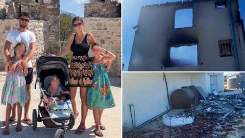 Πούλησαν τα πάντα για να πάρουν σπίτι στην Ελλάδα και κάηκε λίγο πριν μετακομίσουν