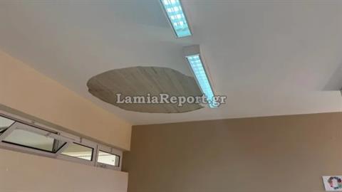 Στο νοσοκομείο 4 μαθητές: ξεκόλλησε σοβάς από την οροφή εν ώρα μαθήματος