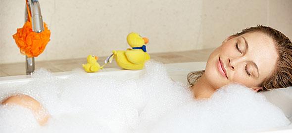 Masturbieren in der badewanne